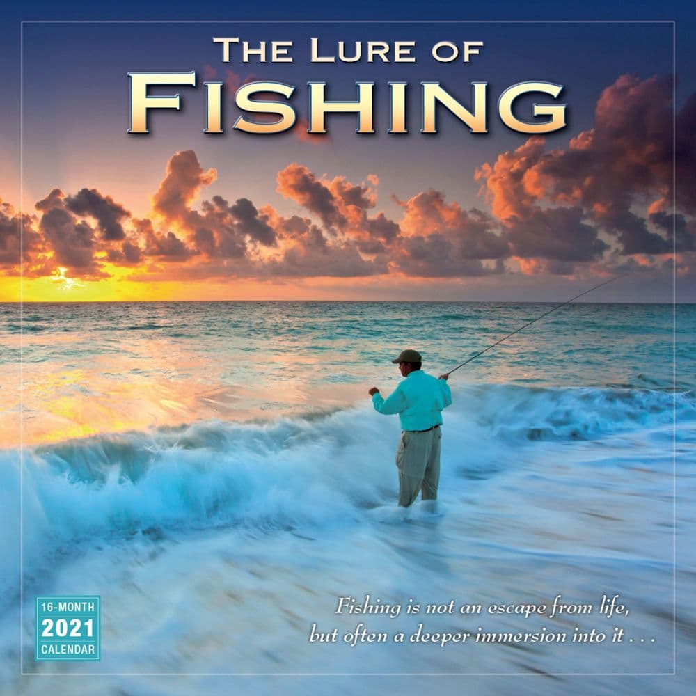 Lure of Fishing Wall Calendar