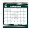 image Michigan State Spartans 2026 Easel Desk Calendar
