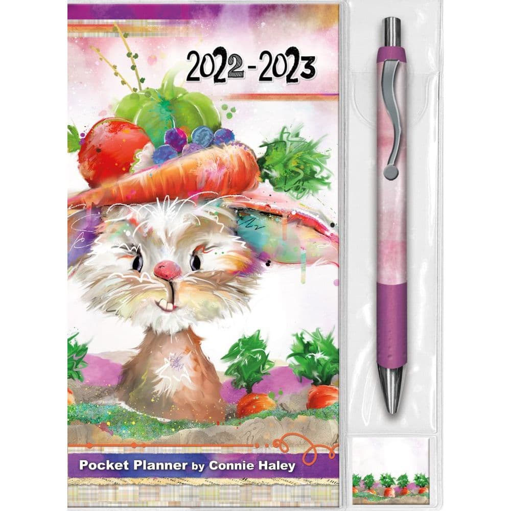 Sassy Animals 2022 Pocket Planner with Pen