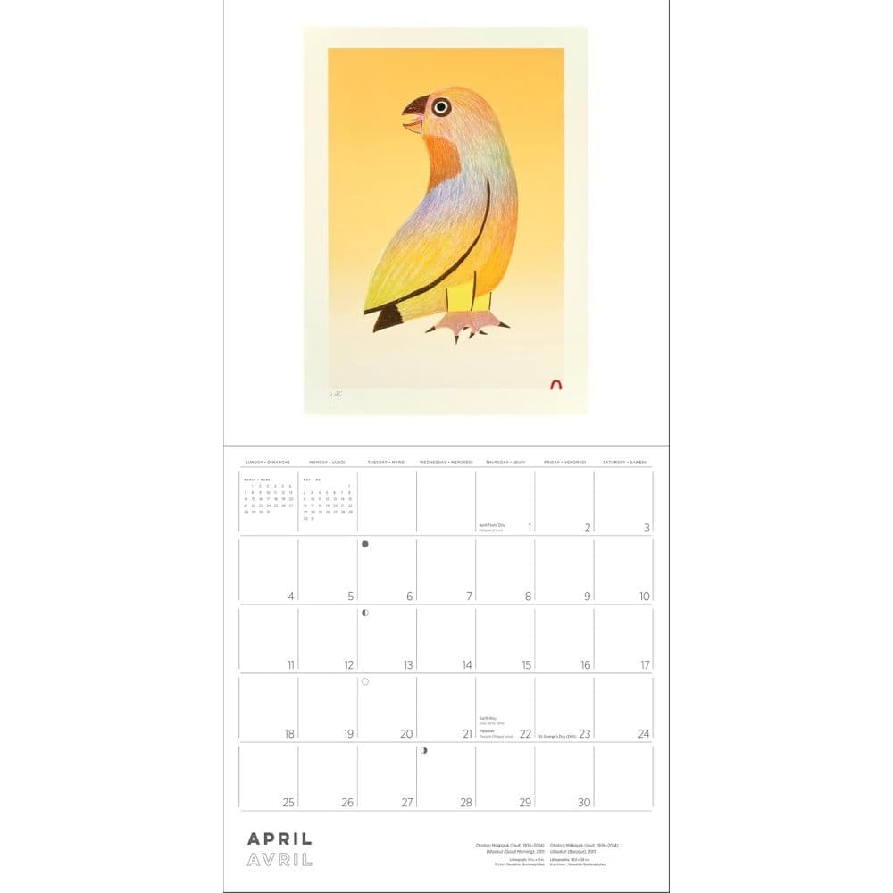 Inuit Art 2027 Wall Calendar Fifth Alternate Image
