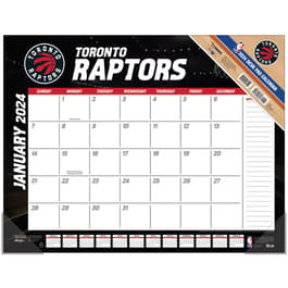 Toronto Raptors 2024 Desk Pad