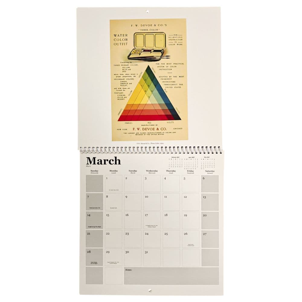 Colors Square 2027 Wall Calendar Fourth Alternate Image