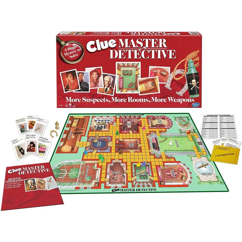 Clue Master Detective Game Alternate Image 2