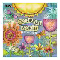 image Color My World 2026 Mini Wall Calendar Main Image