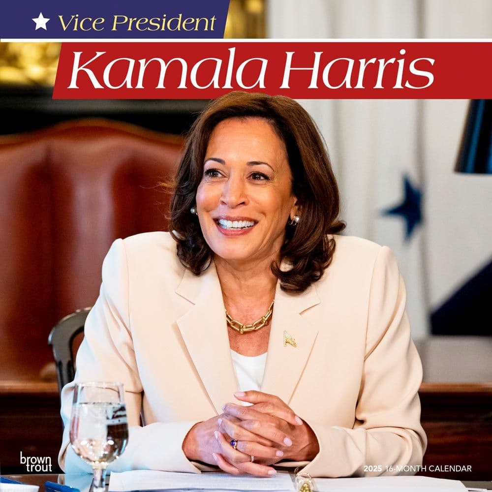 Vice President Kamala Harris 2025 Wall Calendar