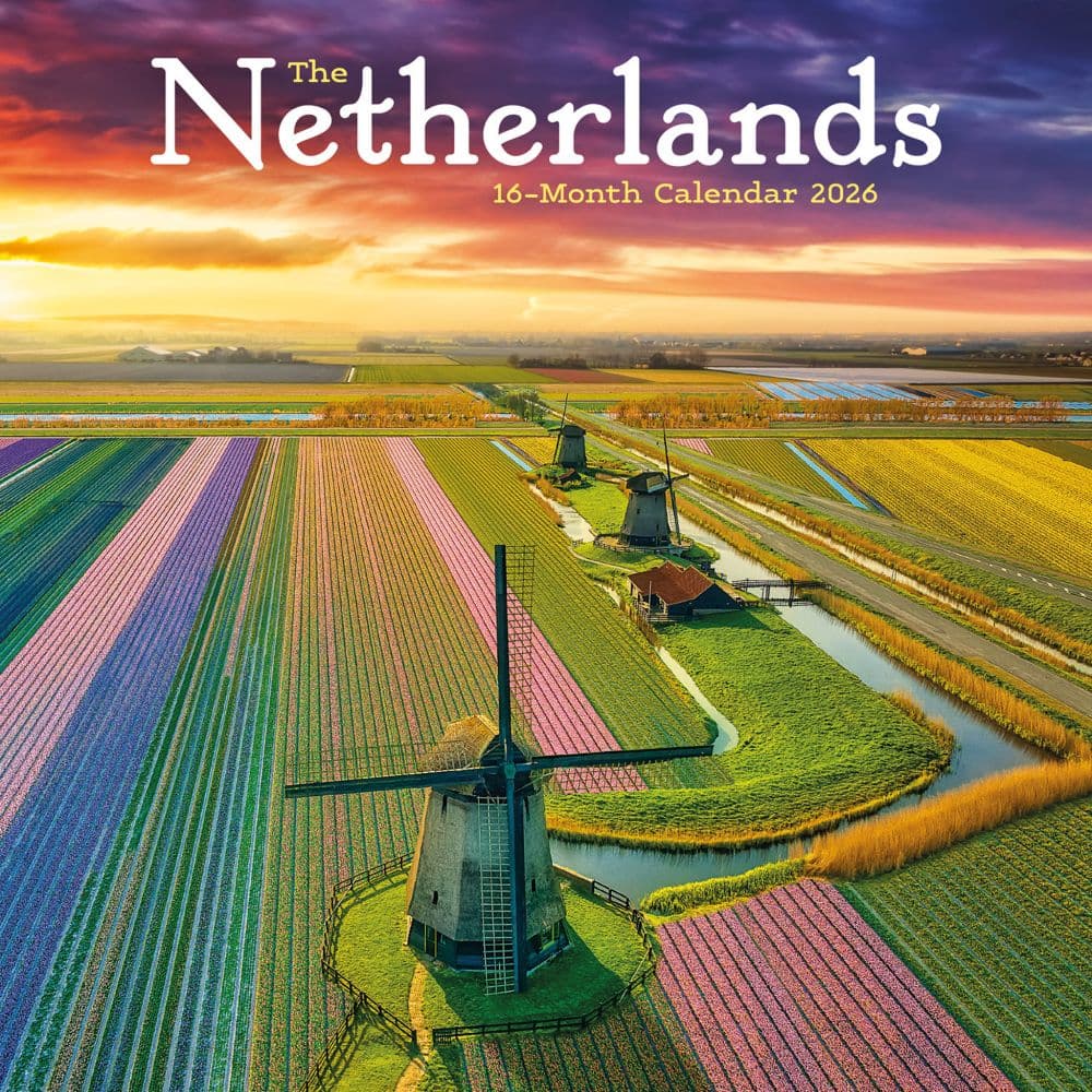 Netherlands 2026 Wall Calendar Main Product Image