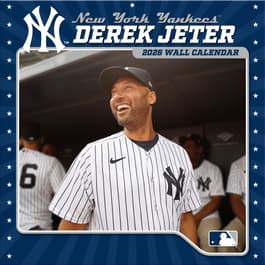 image MLB Derek Jeter 2026 Wall Calendar Main Product Image
