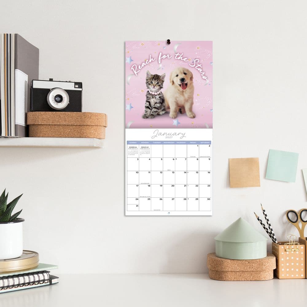 Rachel Hale Lovable Animals 2027 Mini Wall Calendar Sixth Alternate Image