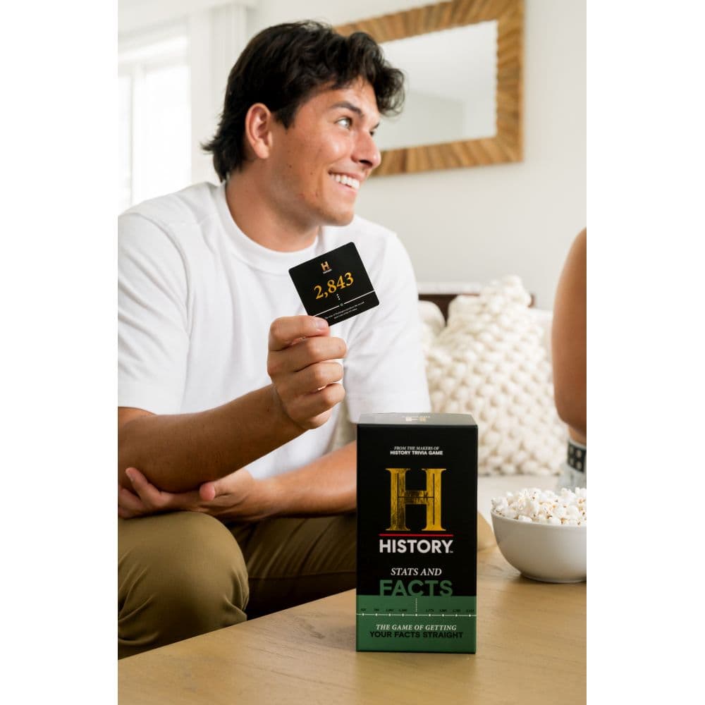 History Channel Stats and Facts Trivia Card Game Sixth Alternate Image