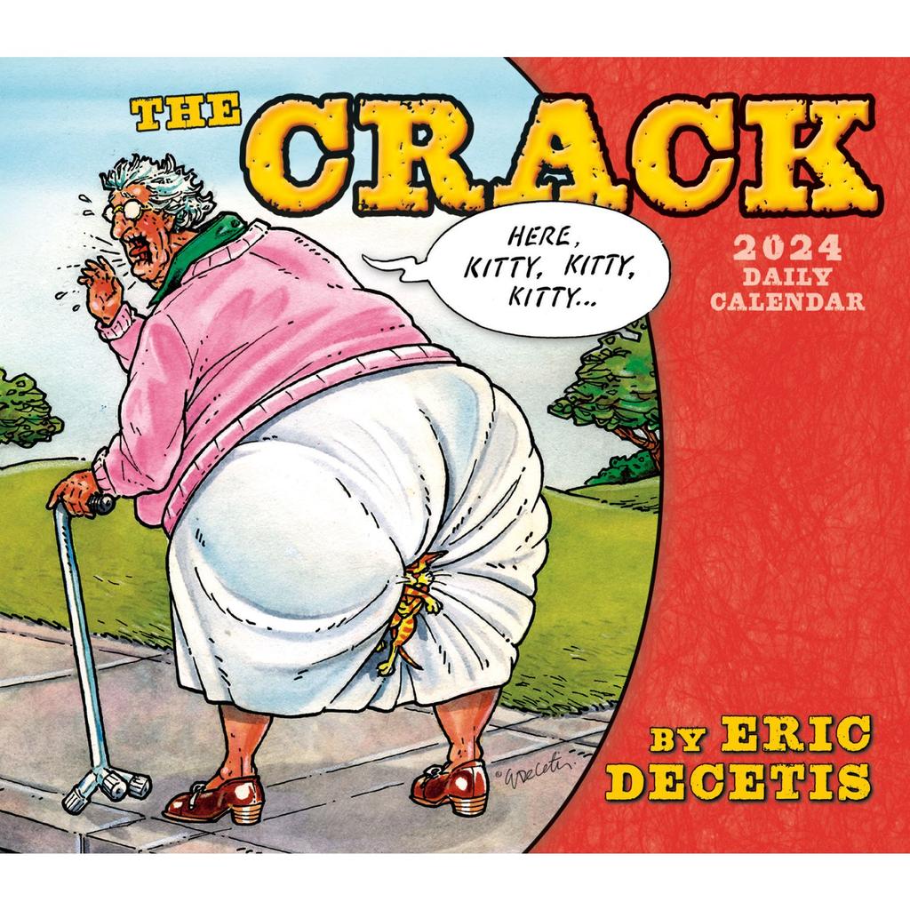 Crack 2024 Desk Calendar Main Image