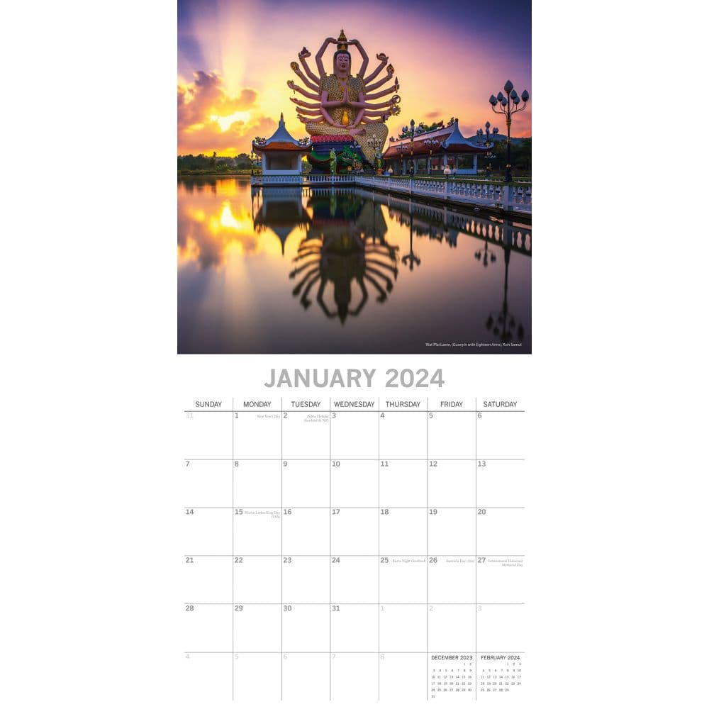 Thailand 2024 Wall Calendar Second Alternate Image width=&quot;1000&quot; height=&quot;1000&quot;
