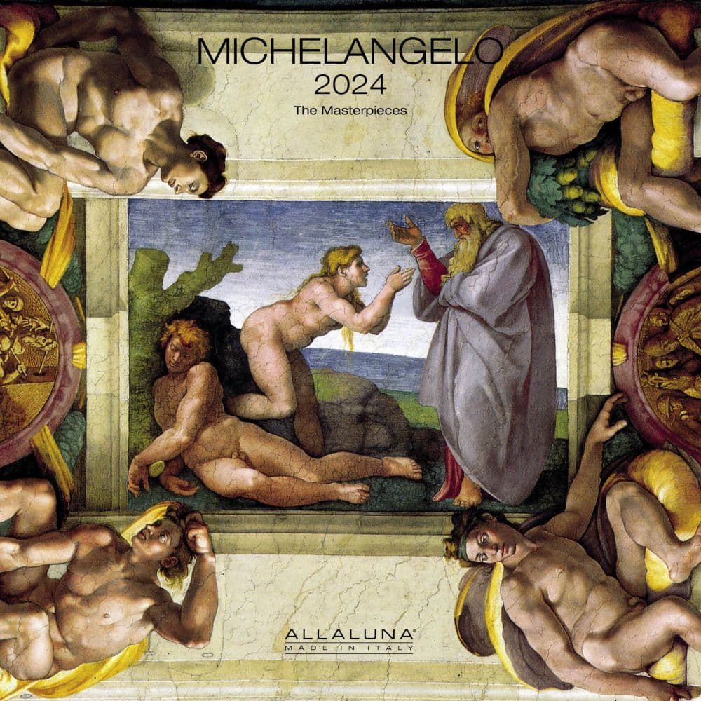 Michelangelo 2025 Wall Calendar