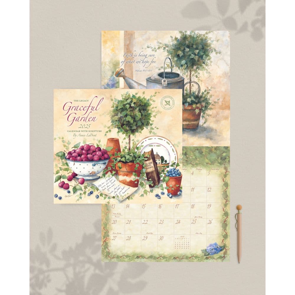 Graceful Garden 2025 Wall Calendar  Third Alternate Image width=&quot;1000&quot; height=&quot;1000&quot;