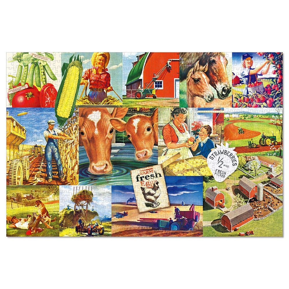 Fresh From The Farm 1000 Piece Puzzle First Alternate Image
