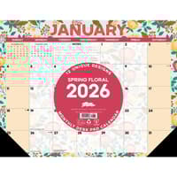 image Spring Floral 22x17 2026 Large Desk Pad Main Product Image