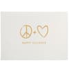 image Peace And Love Christmas Card  First Alternate Image width=&quot;1000&quot; height=&quot;1000&quot;