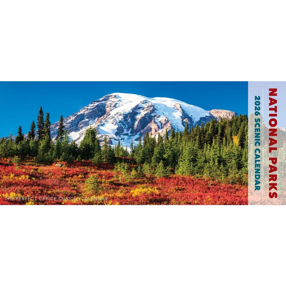 National Parks Panoramic 2026 Wall Calendar Main Image