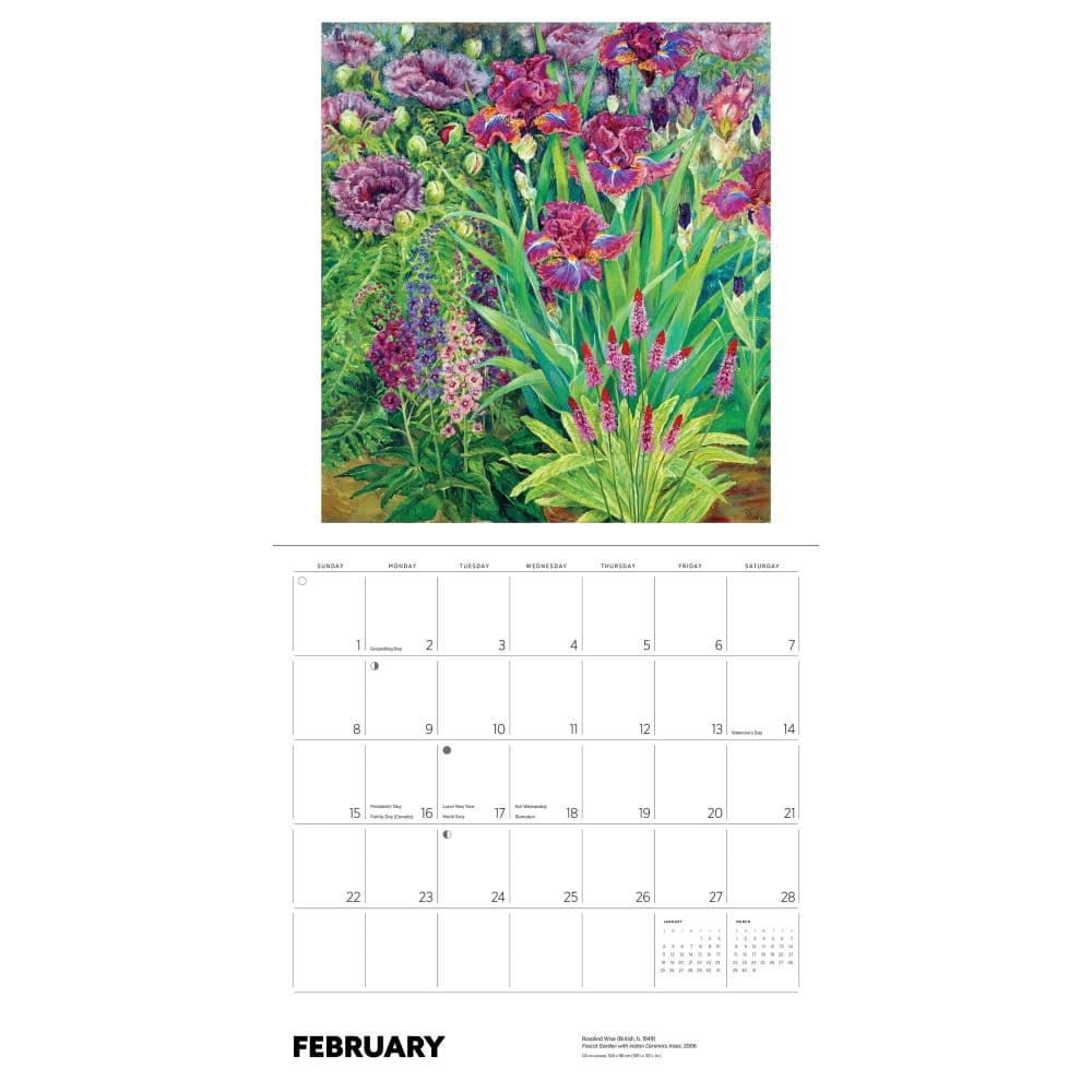Rosalind Wise 2026 Wall Calendar Fourth  Alternate Image