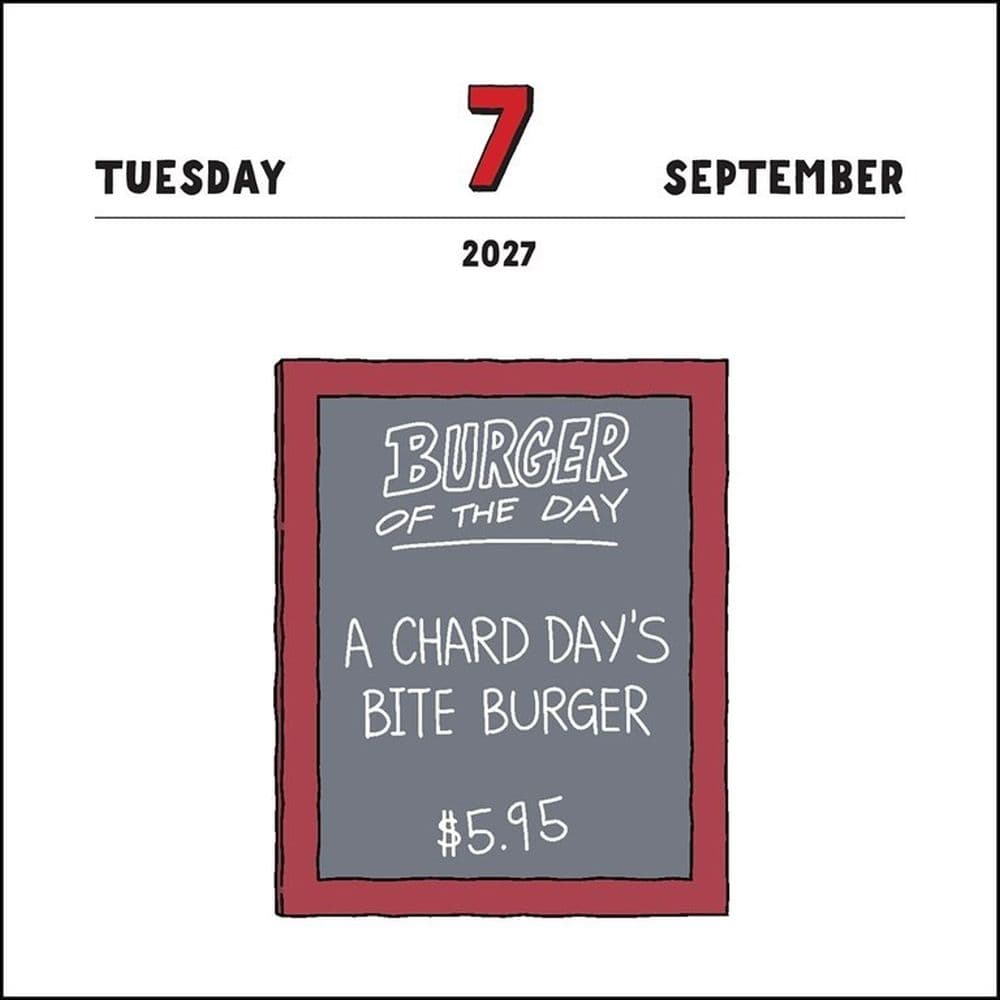 Bobs Burgers 2027 Desk Calendar Fourth Alternate Image