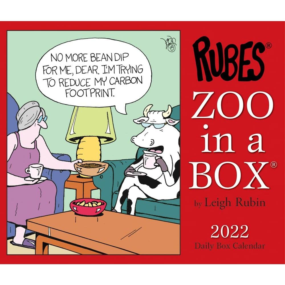 Zoo In A Box 2022 Desk Calendar
