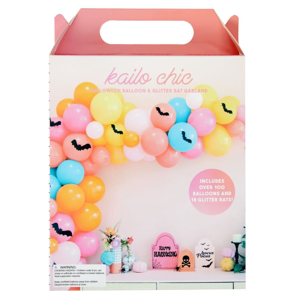 Halloween Bat Balloon Garland Main Product image