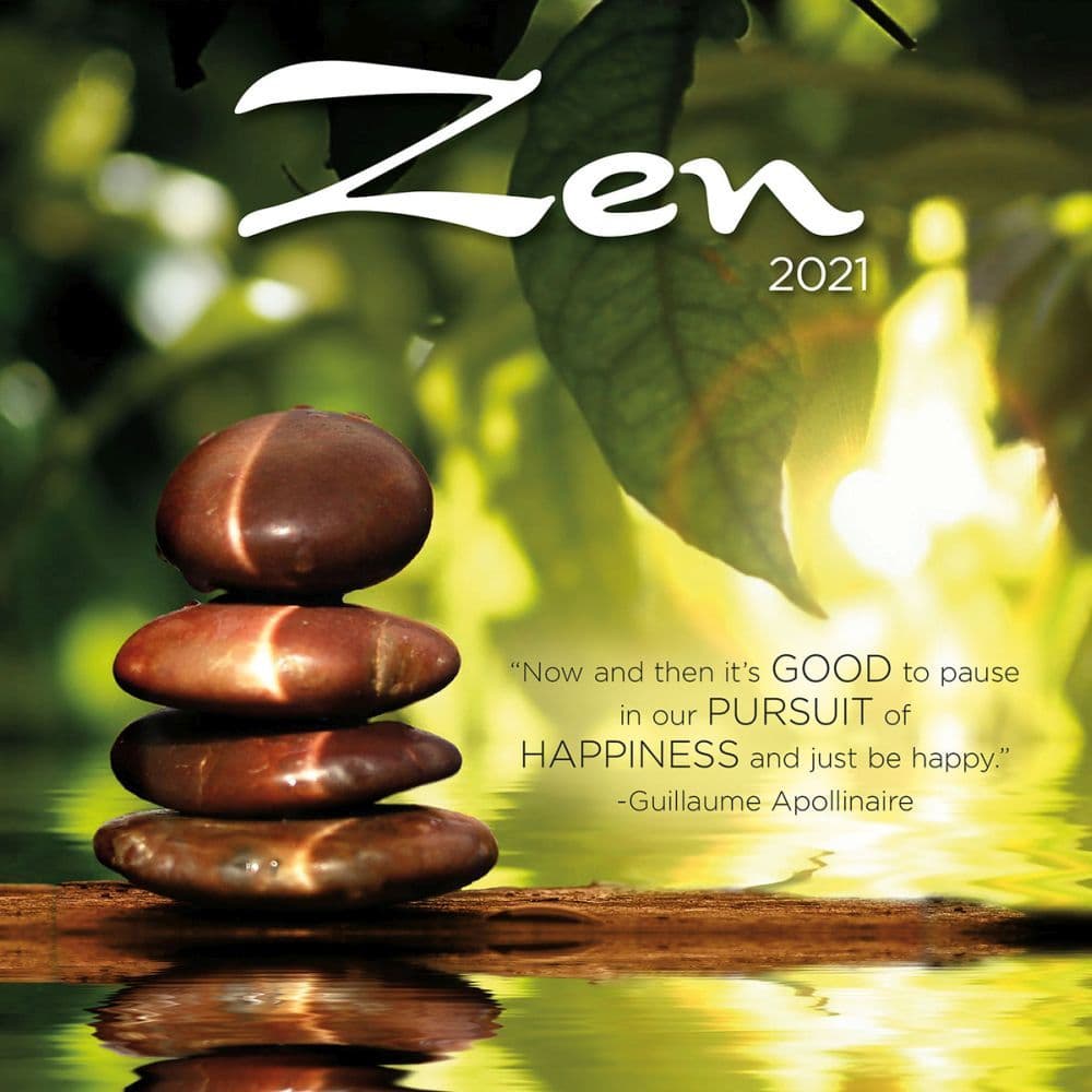 Zen Wall Calendar