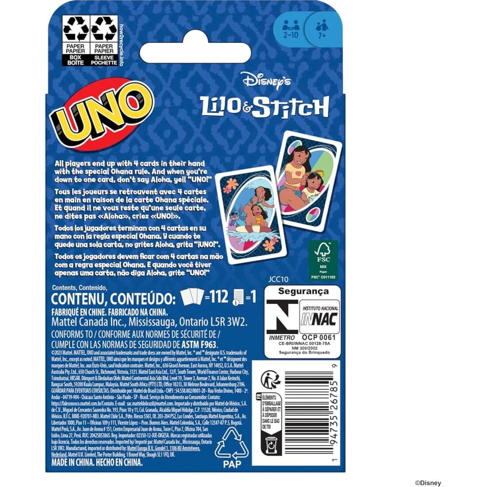Stitch Uno First Alternate Image