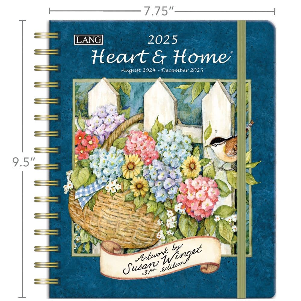 Heart and Home by Susan Winget 2025 Deluxe Planner Sixth Alternate Image width=&quot;1000&quot; height=&quot;1000&quot;