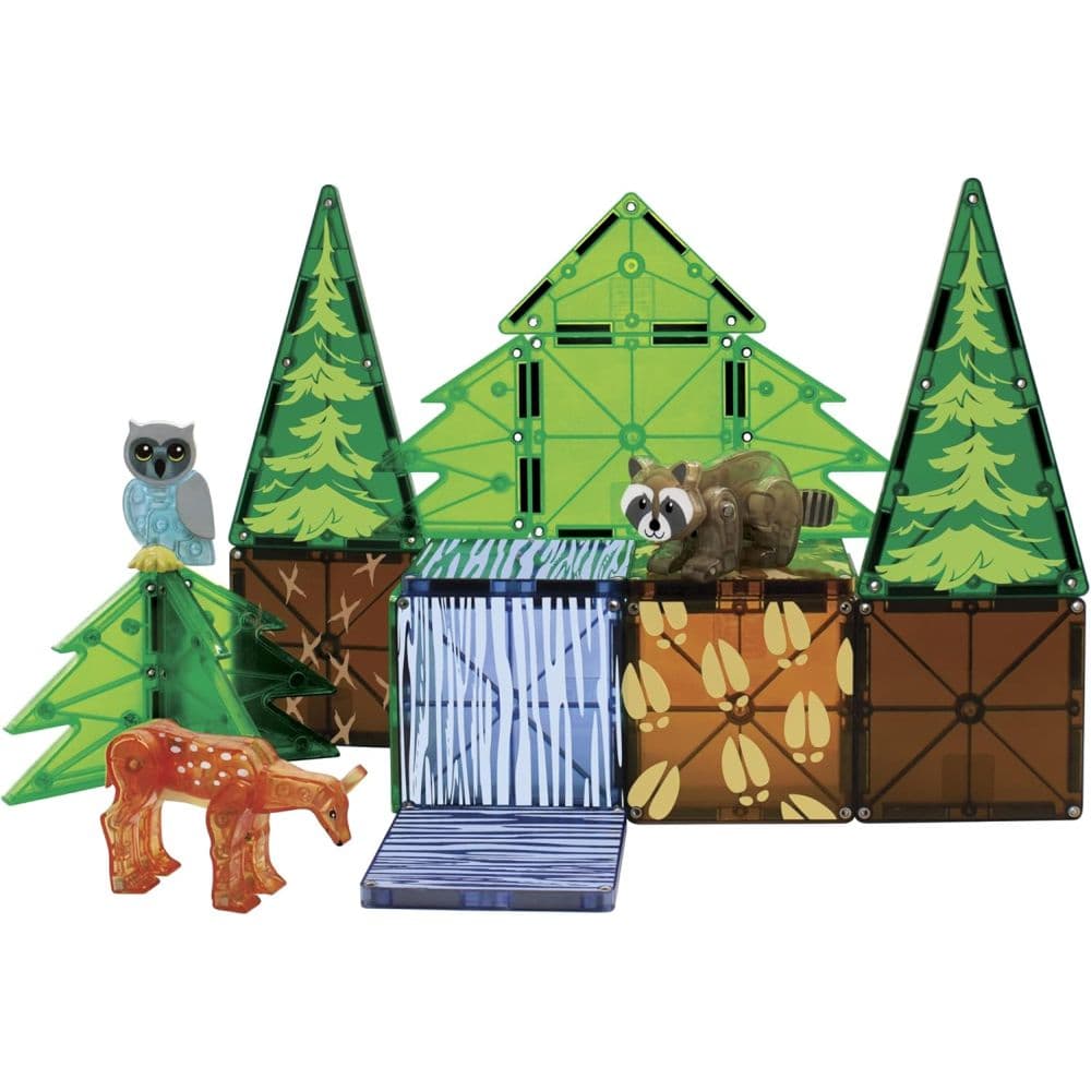 Magna-tiles 25 Piece Forest Animals Set Third Alternate Image