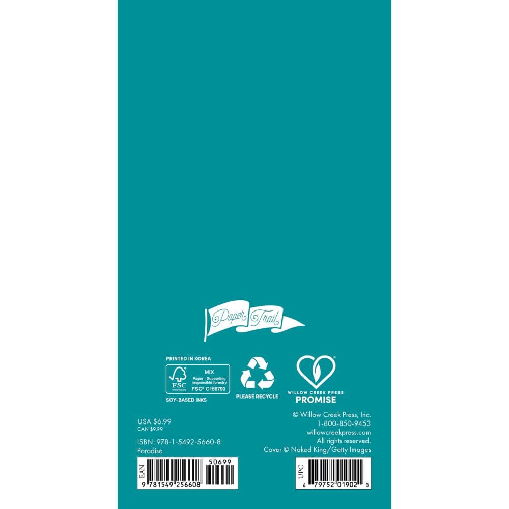 Paradise 2 Year 2026 Pocket Planner First Alternate Image