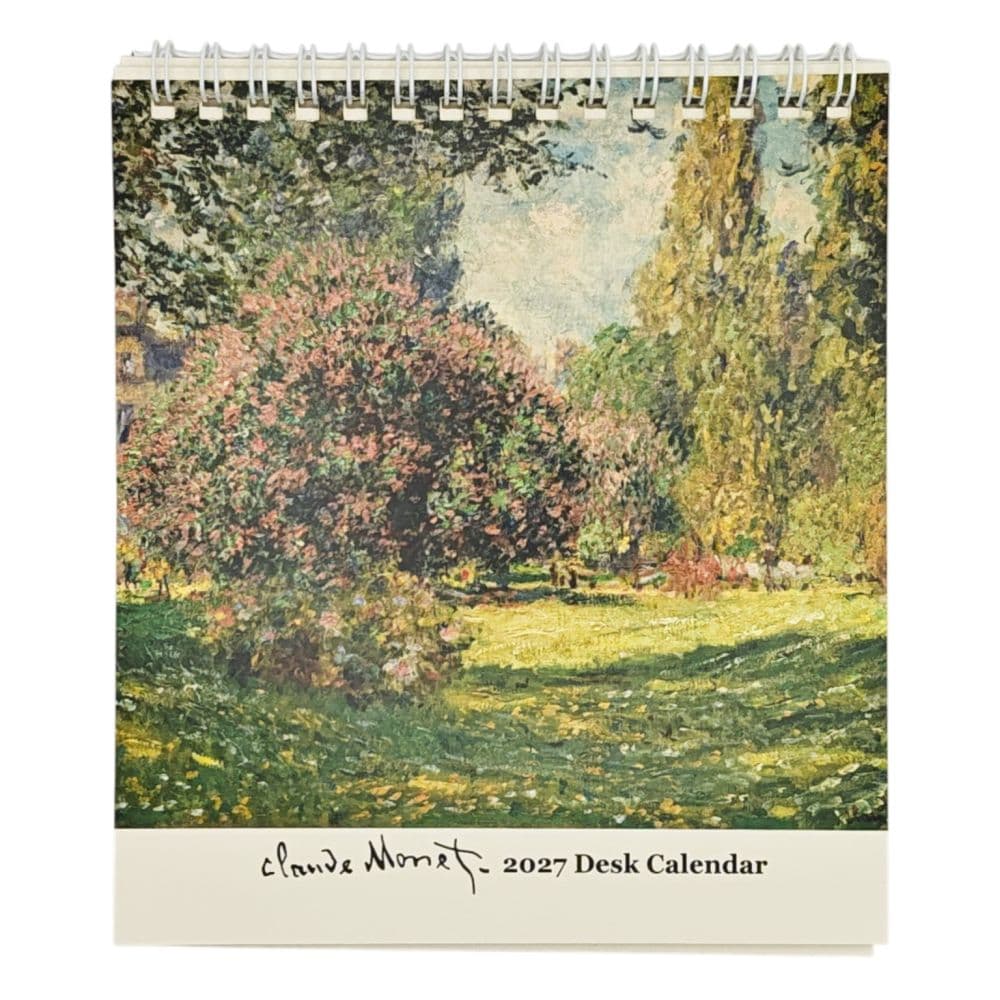 image Monet 2027 Easel Desk Calendar
