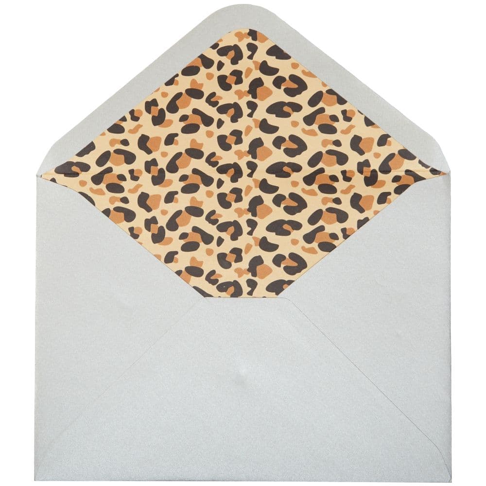 Outfit with Fur Coat Birthday Card Fifth Alternate Image