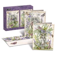 image Verdant Garden Sympathy Assorted Boxed Note Cards Main Product Image
