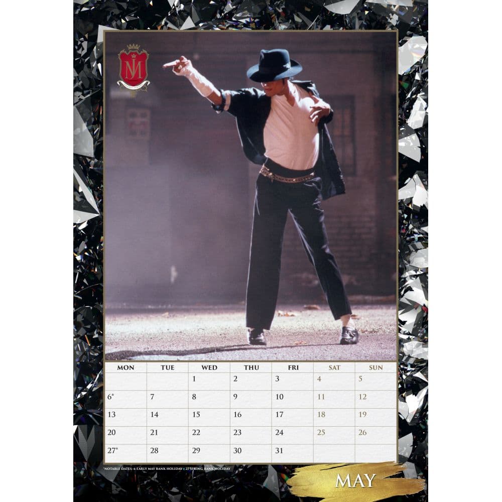 Michael Jackson Poster 2024 Wall Calendar