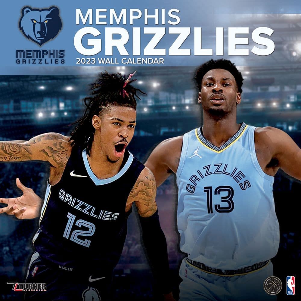 Memphis Grizzlies 2023 Wall Calendar