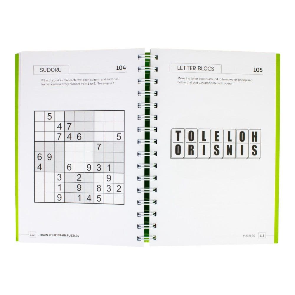 Go!Games Train Your Brain Puzzle Book Fifth Alternate Image