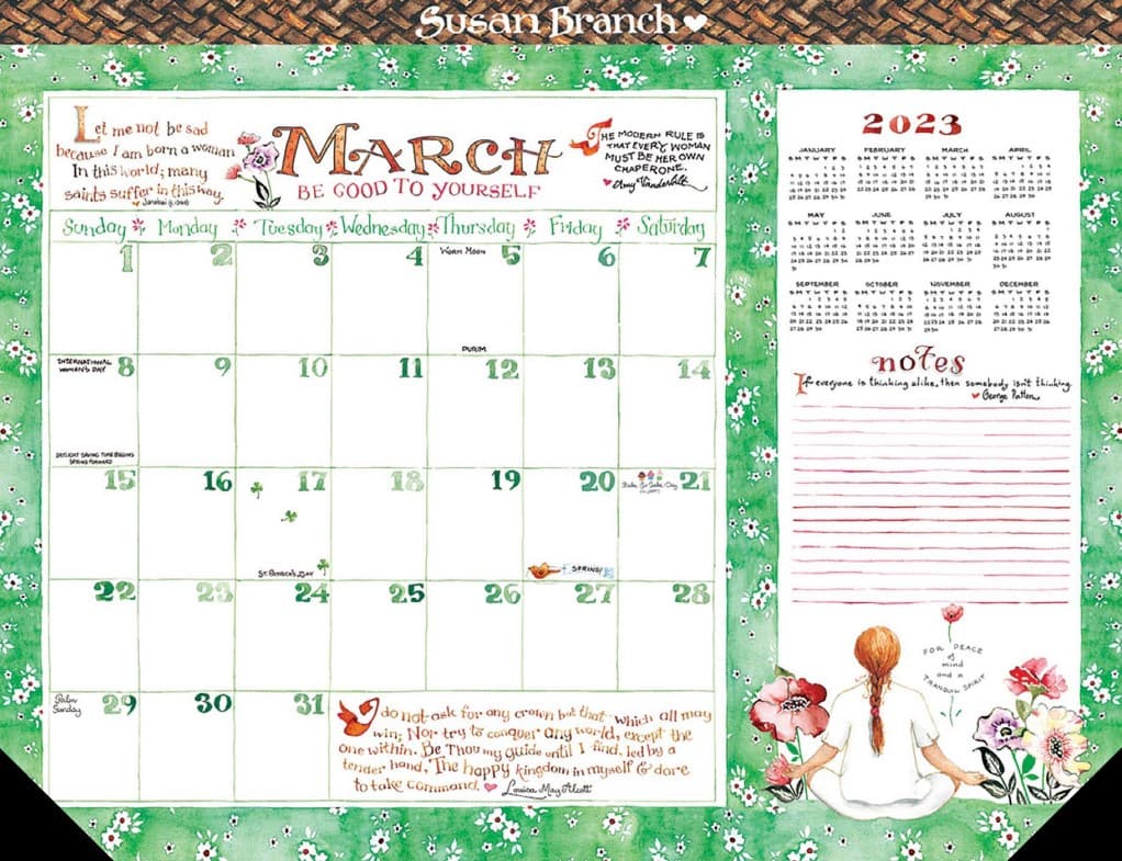 Susan Branch Calendar 2023