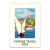 image Vintage Travel Art Poster 2025 Wall Calendar Main Image