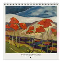 image Flowers Square 2026 Wall Calendar