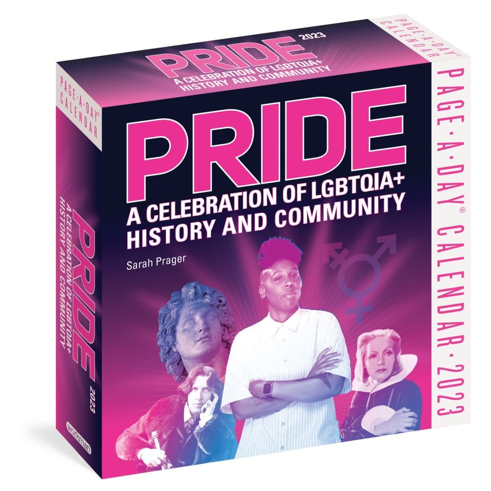 Workman Publishing Pride This Day in LGBTQIA+ History 2023 Desk Calendar