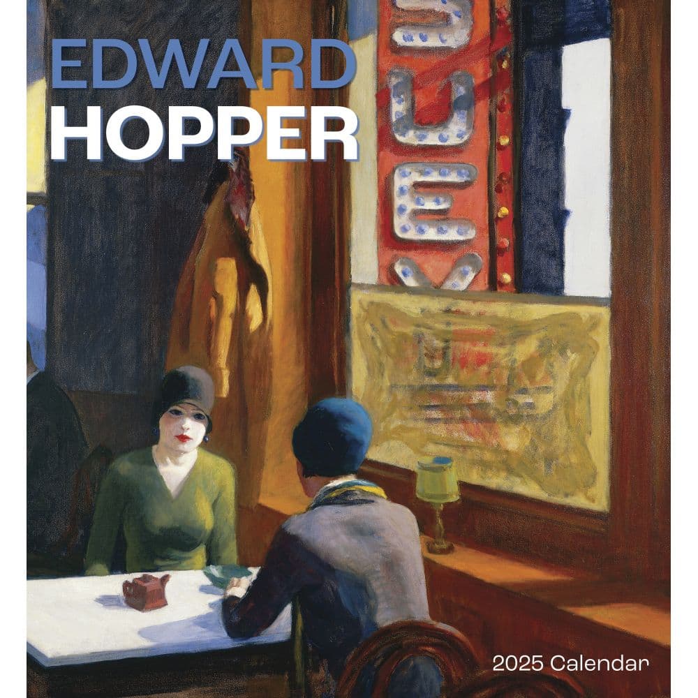 Edward Hopper 2025 Wall Calendar  Main Image