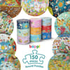 image Animals Around World 150 Piece Round Puzzle Fifth Alternate Image