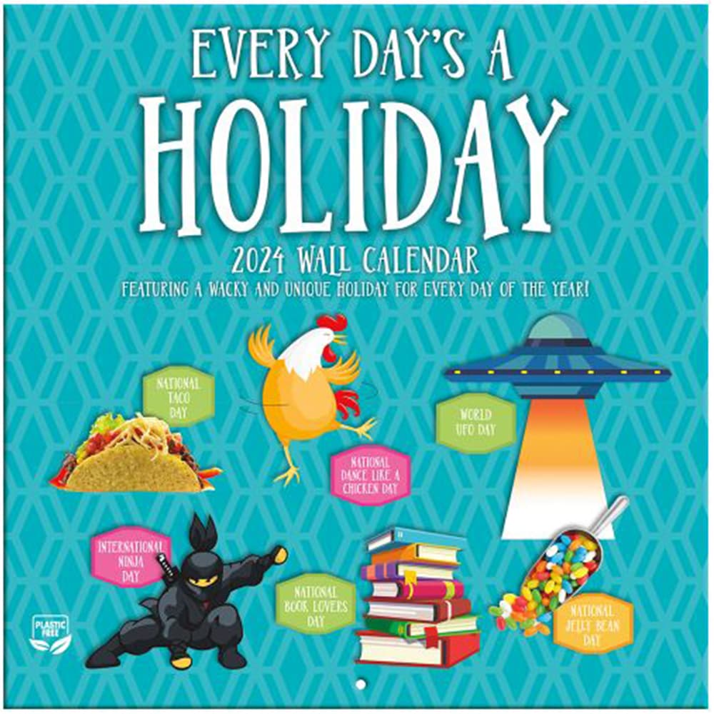 Every Days A Holiday Photo 2024 Mini Wall Calendar Main Product Image width=&quot;1000&quot; height=&quot;1000&quot;