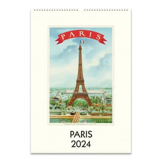 Calendrier Mural 2024 - 18 x 18 cm PARIS TOWER