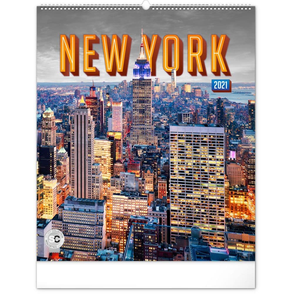 2021 New York Poster Wall Calendar