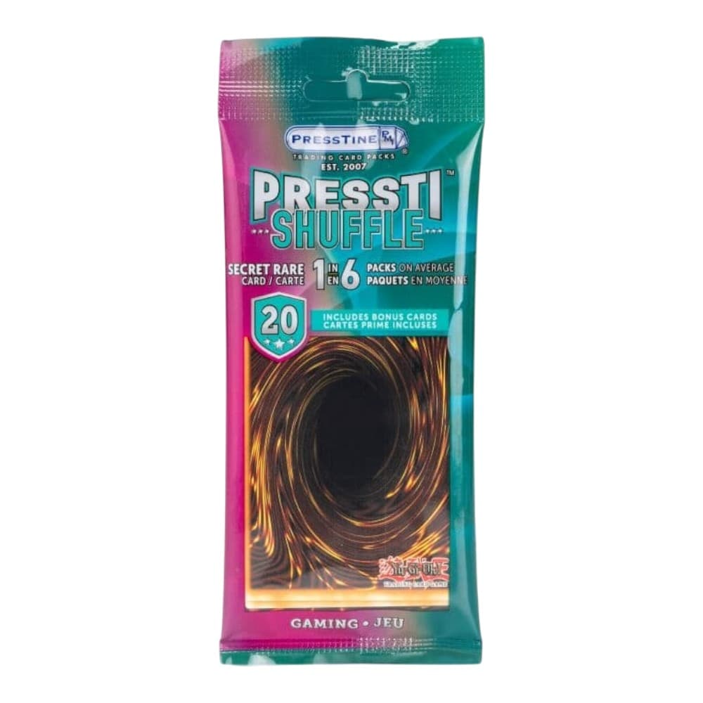 image Yu-Gi-Oh Pressti Shuffle 20-Card Mystery Pack Main Product Image