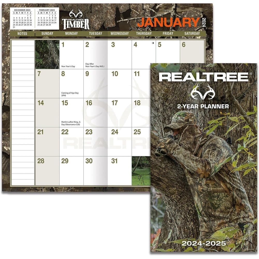 Realtree Hidden Hunter 2YR 2024 Planner First Alternate Image width=&quot;1000&quot; height=&quot;1000&quot;