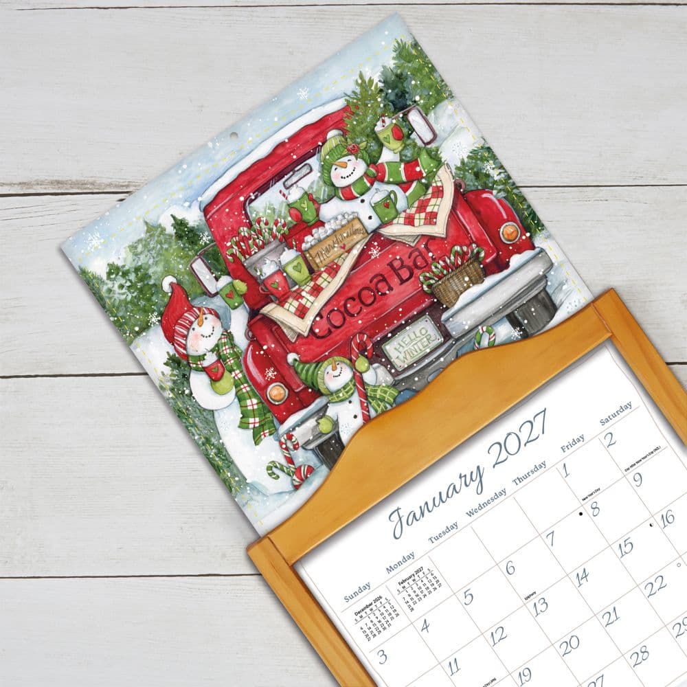 Truckin Along 2027 Wall Calendar by Susan Winget Fifth Alternate Image