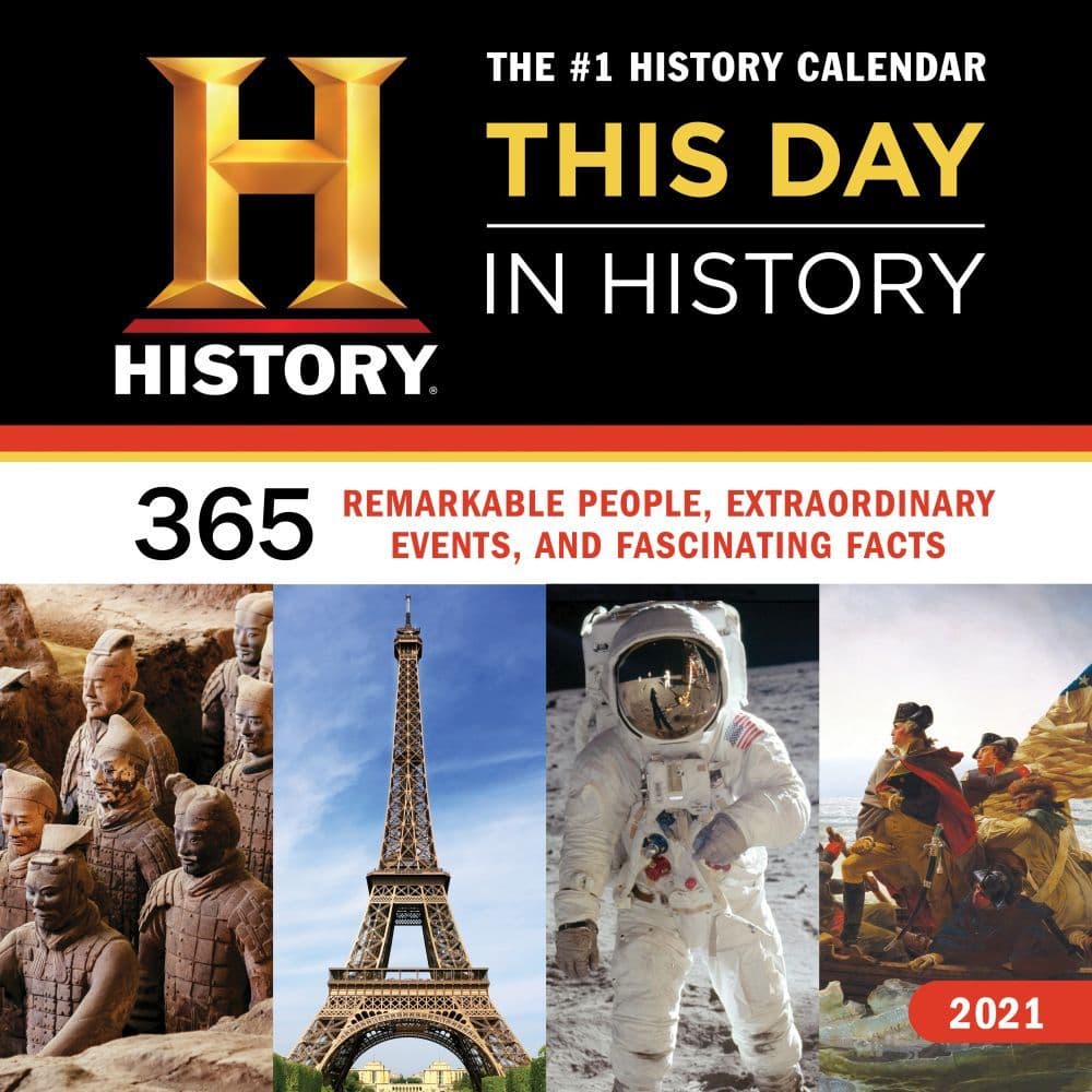 2021 History Channel Wall Calendar