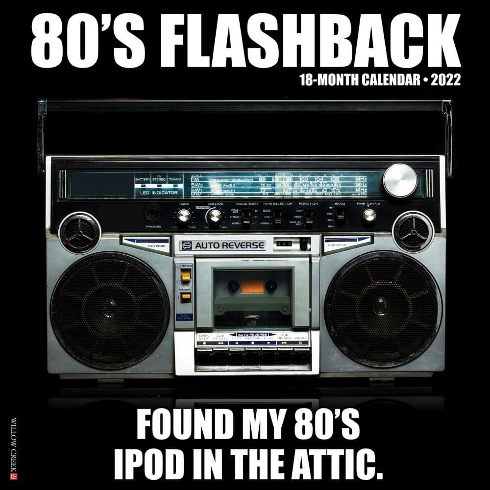 80s Flashback 2022 Wall Calendar